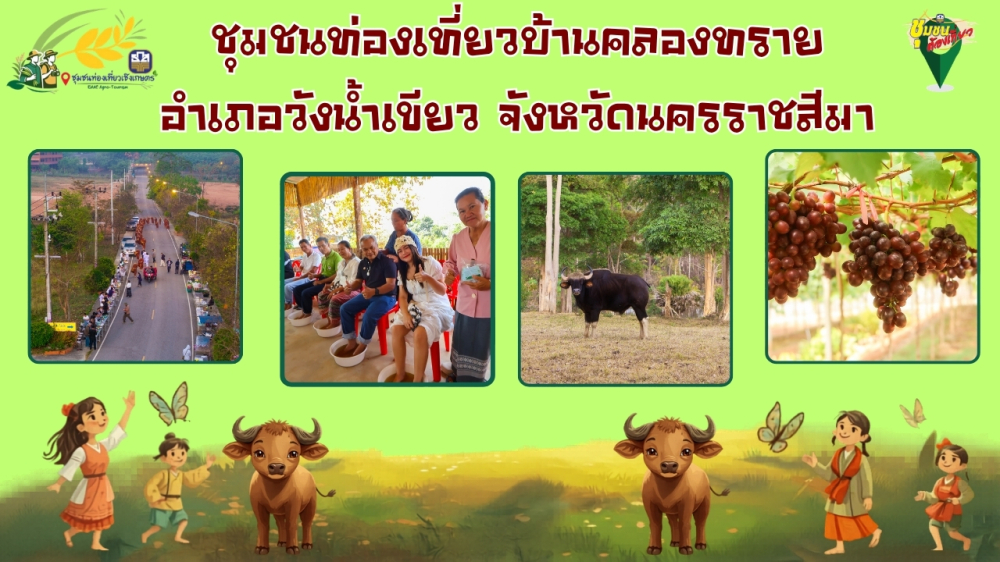 วิดีทัศน์ชุมชนท่องเที่ยวบ้านคลองทราย อำเภอวังน้ำเขียว จังหวัดนครราชสีมา