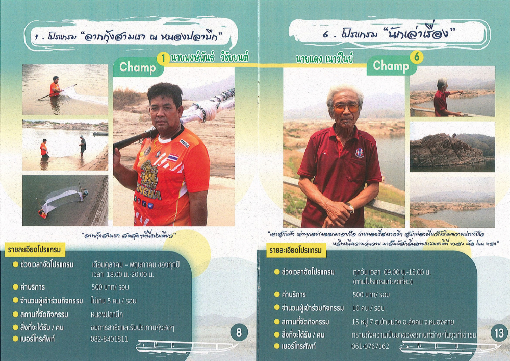 ชุมชนท่องเที่ยวบ้านหนอง-โนนสว่างอำเภอสังคม